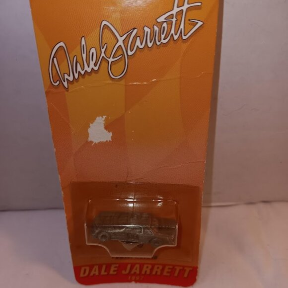 Dale Jarret Fan Fueler pewter hat pin/tie tack new in packaging - Picture 3 of 4